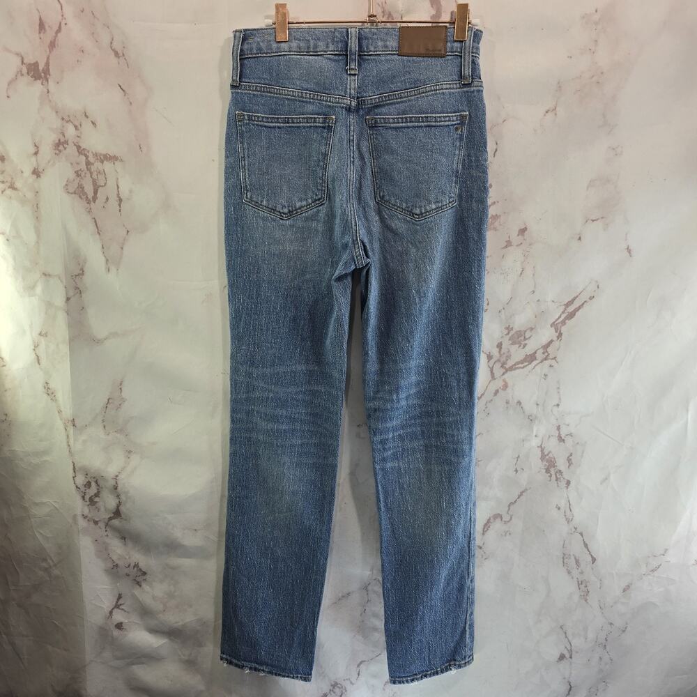 Madewell Jeans Womens 25 X 29 High Rise Classic Straight Full Length Denim